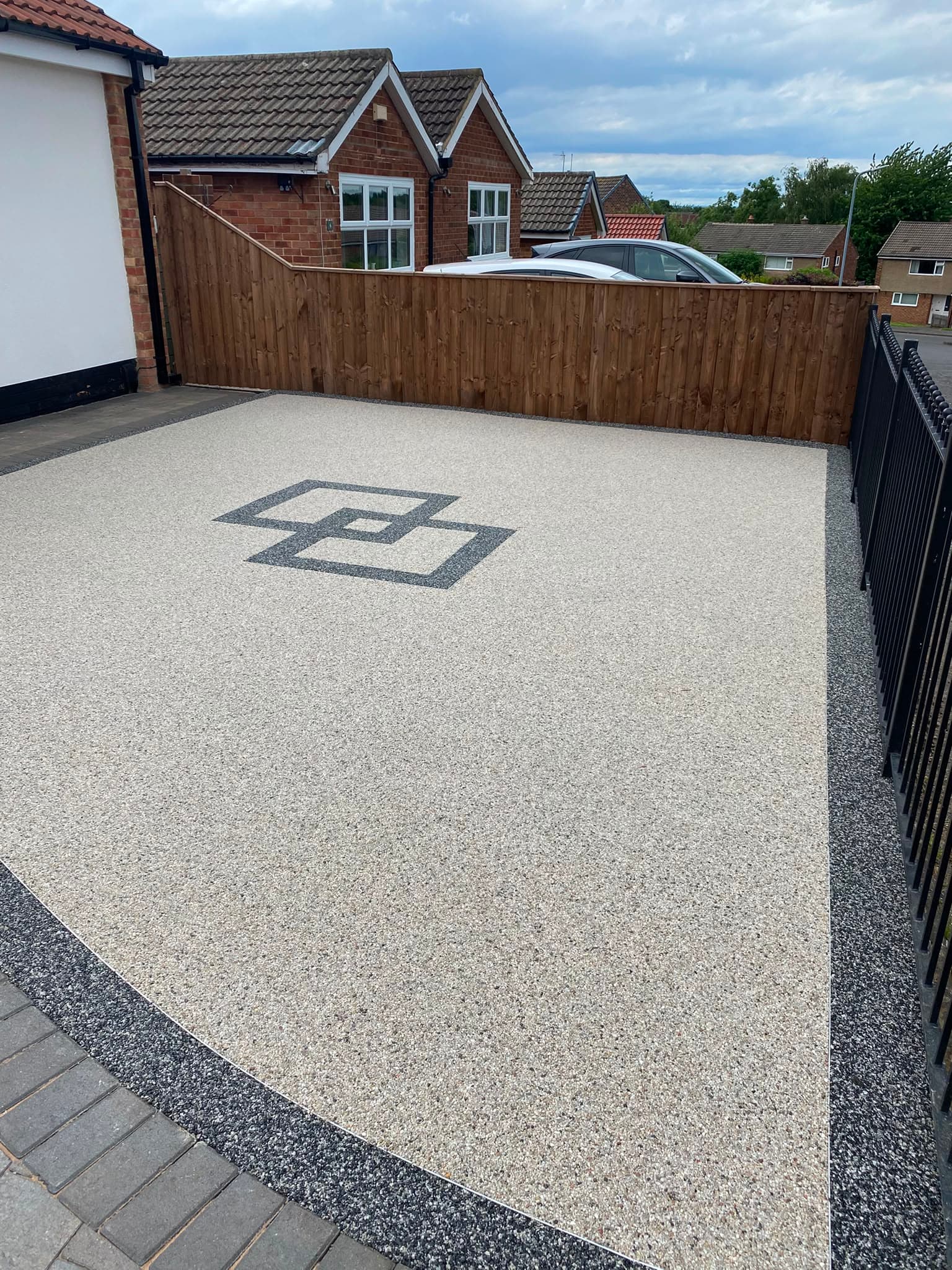 Resin & Block Driveway